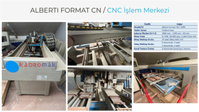 Alberti Format CN CNC İşlem Merkezi